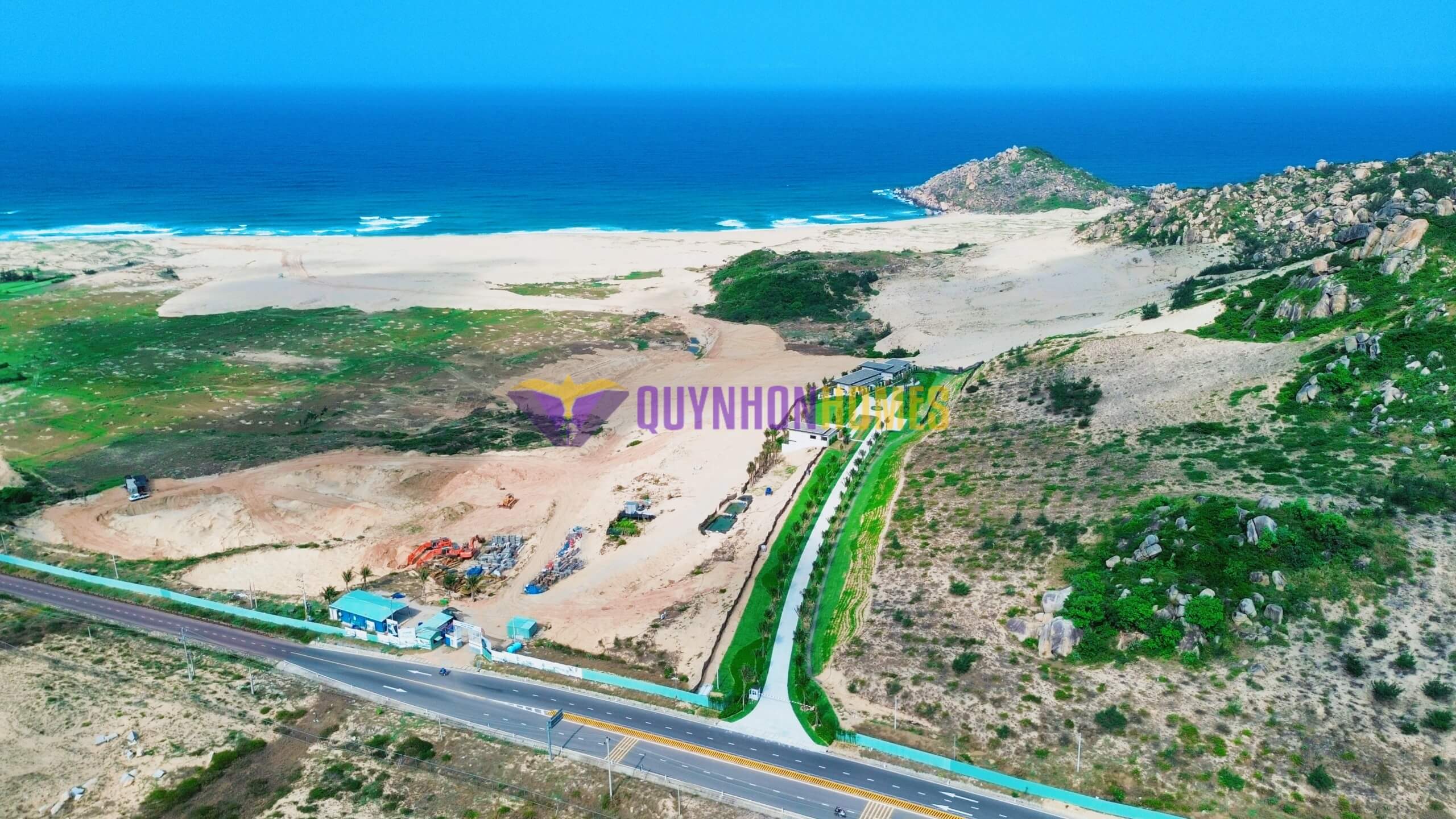 Top 3 dự án bất động sản lớn nhất Bình Định 14 toan canh giai doan 1 the hill du an vinh hoi top binh dinh