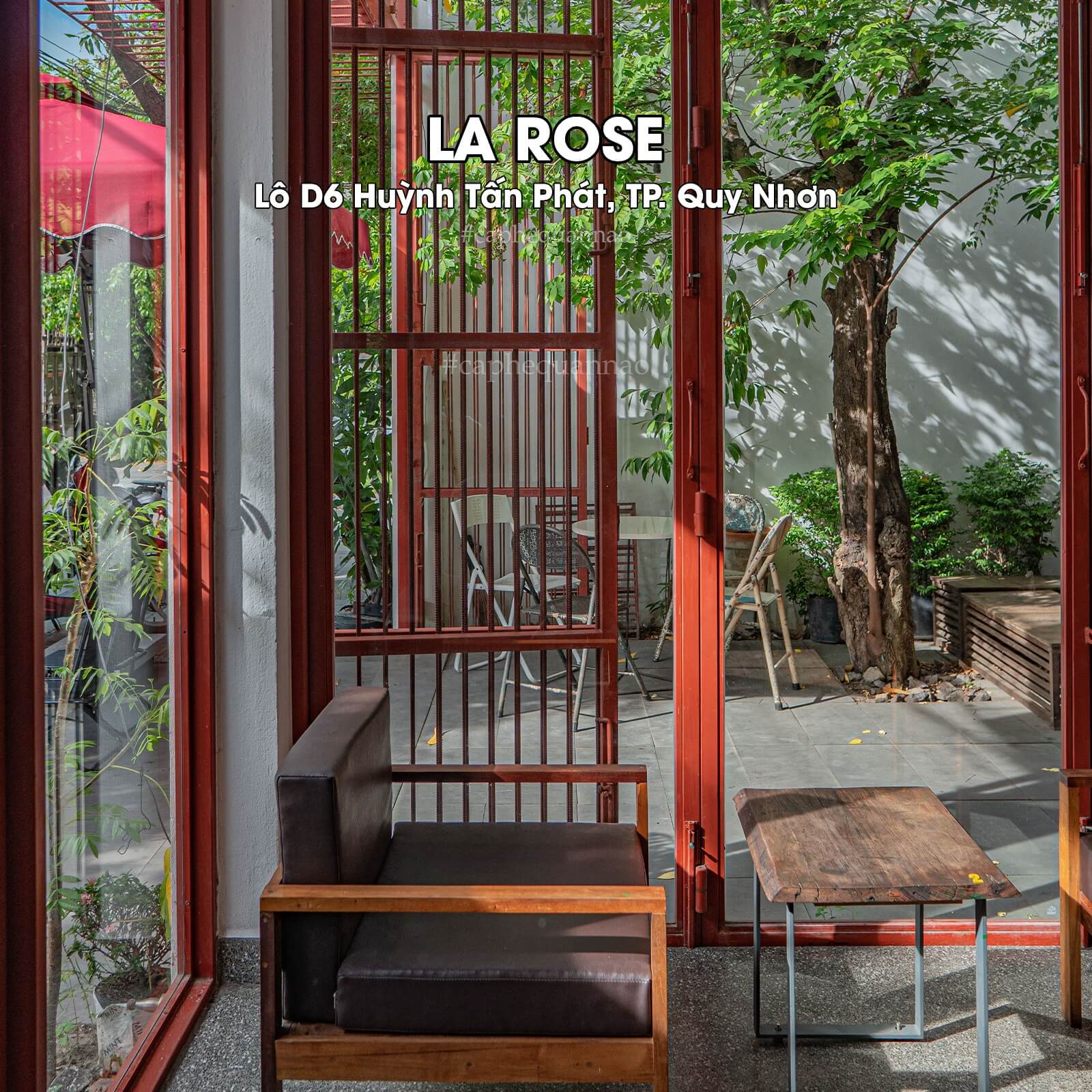 Top 5 quán cafe chữa lành tại Quy Nhơn 23 la rosde quy nhon
