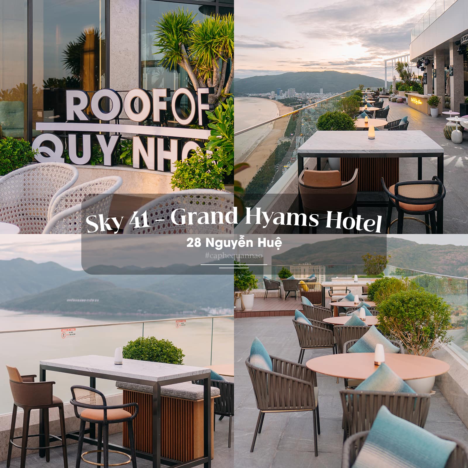 Top 5 quán cafe đặc biệt nhất Quy Nhơn 8 grand hyams cafe quy nhon