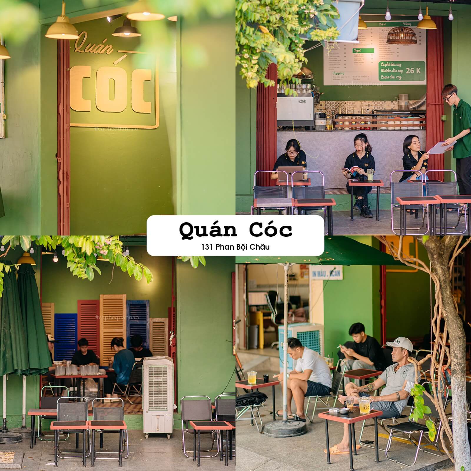 Top 5 quán cafe vỉa hè tại Quy Nhơn 8 quan coc cafe quy nhon